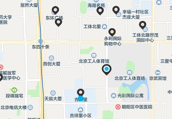 门店地图定位导航