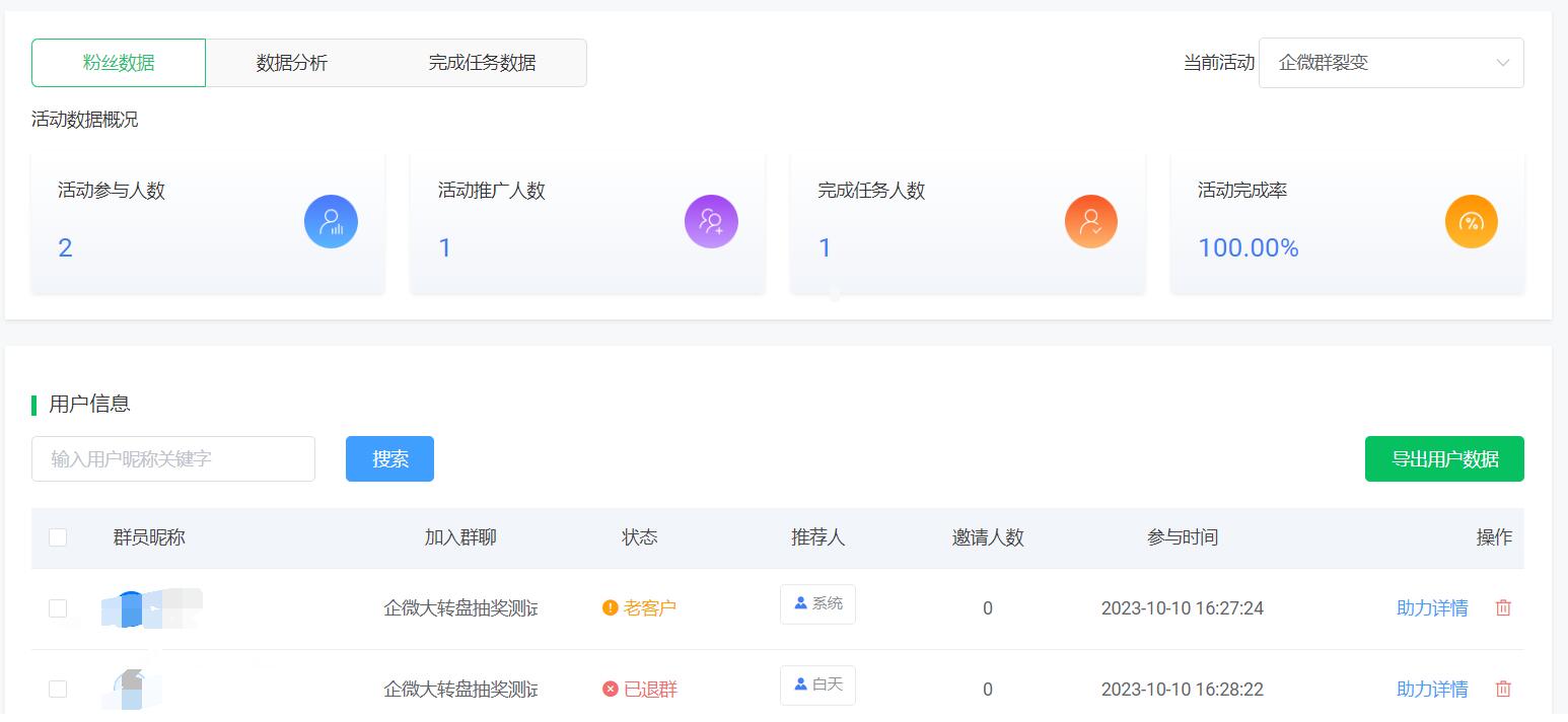 推广数据管理