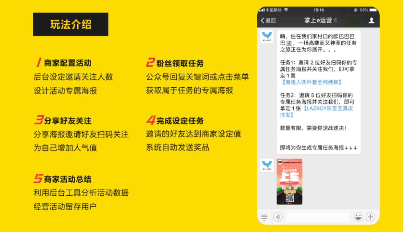 任务宝裂变玩法流程图